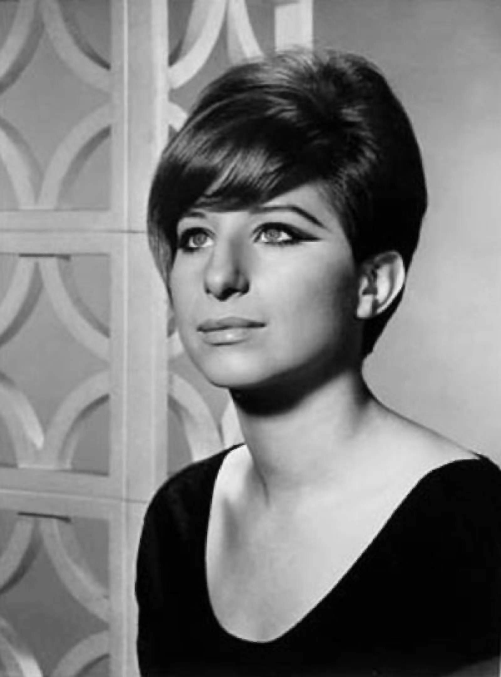 Barbra Streisand en 1965, plateau du special télévisé My Name is Barbra