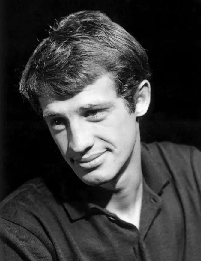 Jean-Paul Belmondo jeune, portrait Studio Harcourt, 1965